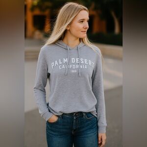 Camp David Women's Gray Hoodie Size Small